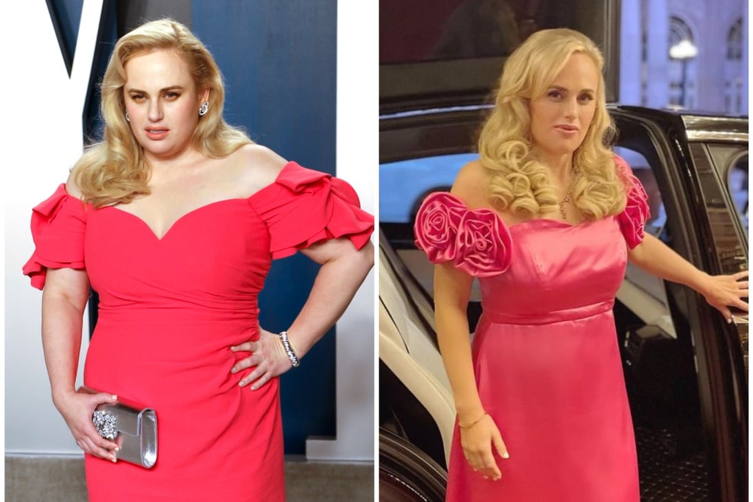 Rebel Wilson: before and after the inspirational lifestyle changes she’s sharing with followers on Instagram. Photo: EPA-EFE, @rebelwilson/Instagram