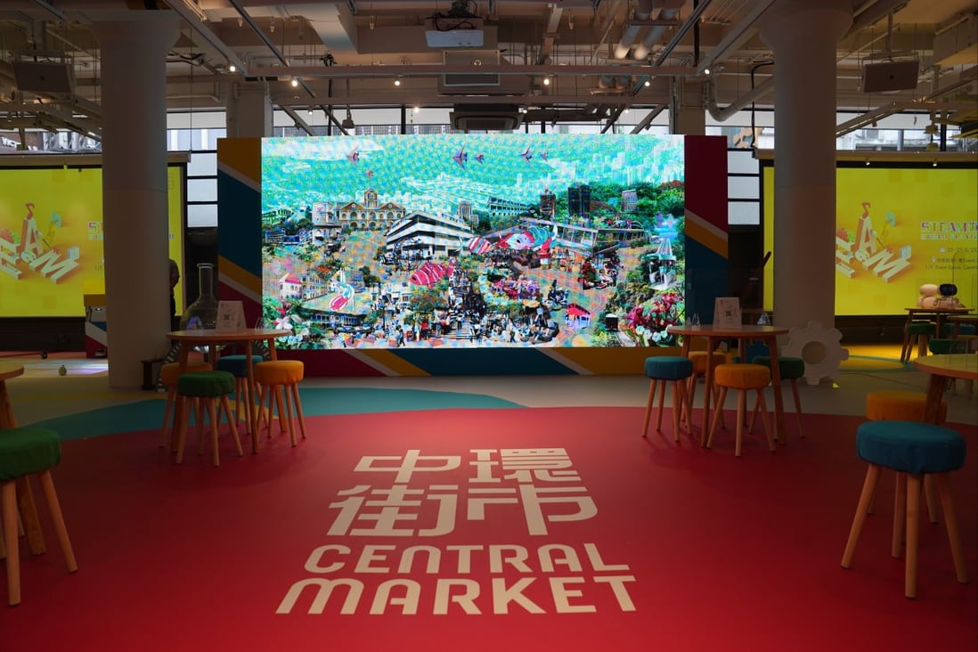 Hong Kong’s Central Market has been renovated after standing empty for 20 years. Photo: Sam Tsang