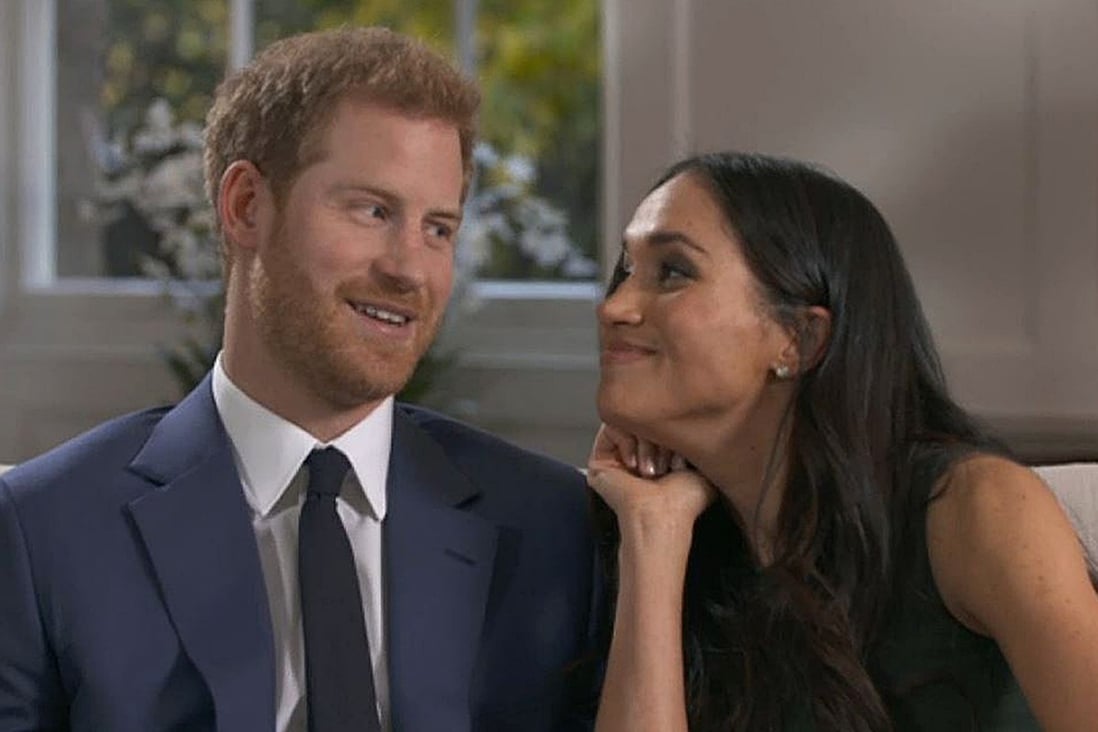 Prince Harry and Meghan Markle after the announcement of their engagement in November 2017. Photo: BBC