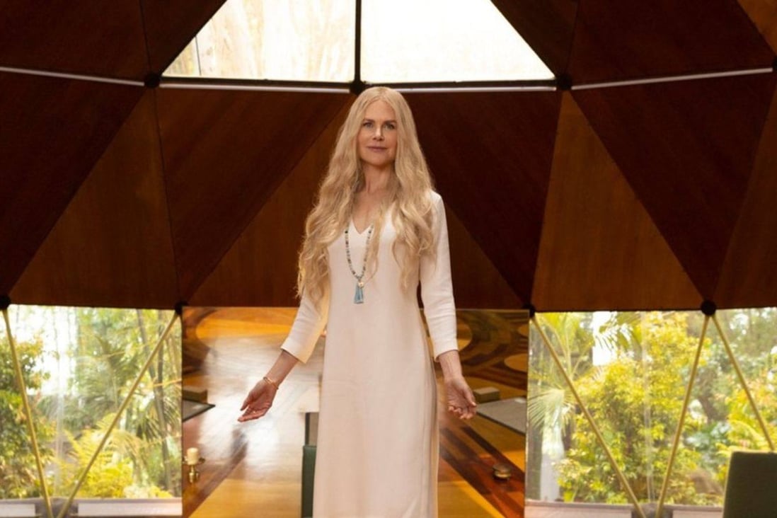 Nicole Kidman as psychedelic therapist Masha in a still from Nine Perfect Strangers. The director of the limited series on Hulu hopes it helps the therapies portrayed go mainstream. Photo: Hulu