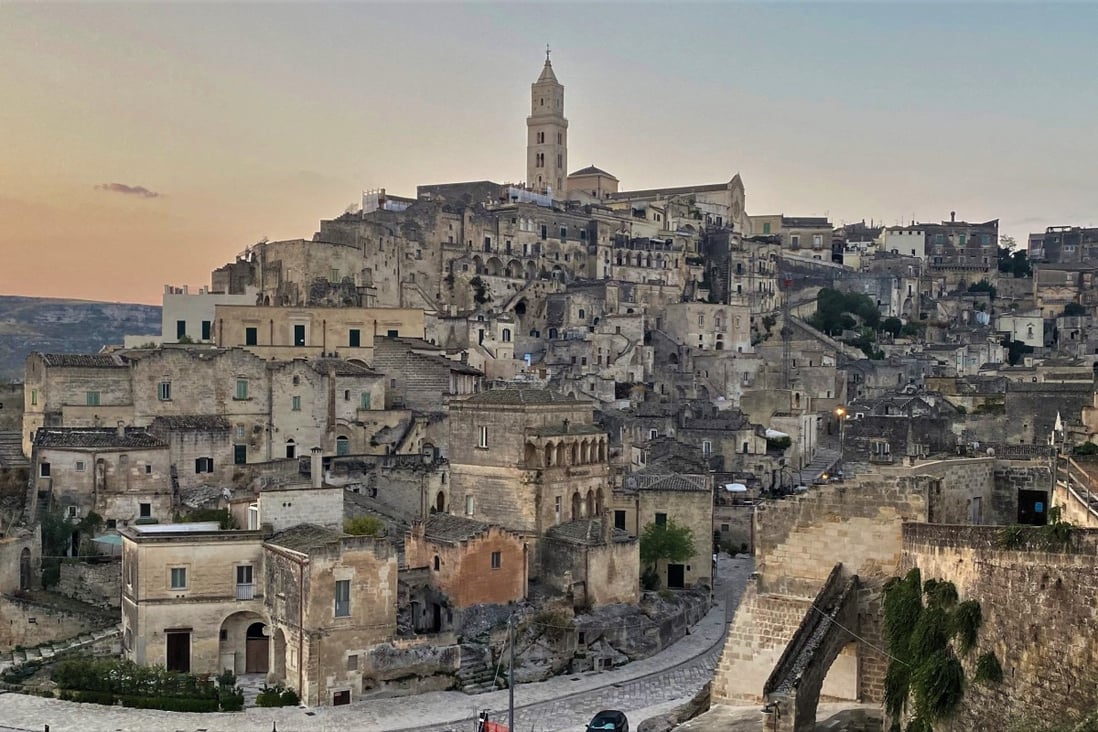 Matera at dawn. The Italian city, where some of the most spectacular scenes from the new James Bond movie No Time to Die were shot, was labelled “the Shame of Italy” in the 1950s. Photo: Red Door News