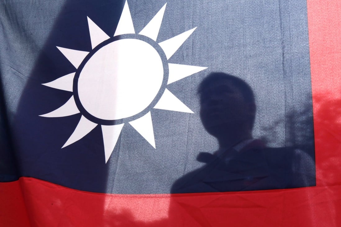 A Taiwan flag flies in Hong Kong on the Double Tenth holiday in 2011 at the Red House in Castle Peak, Tuen Mun, marking the centenary of the Wuchang uprising that led to the Republic of China. The holiday was formerly celebrated in other places in the territory, including Rennie’s Mill and Kam Tin. Photo: SCMP/K.Y. Cheng