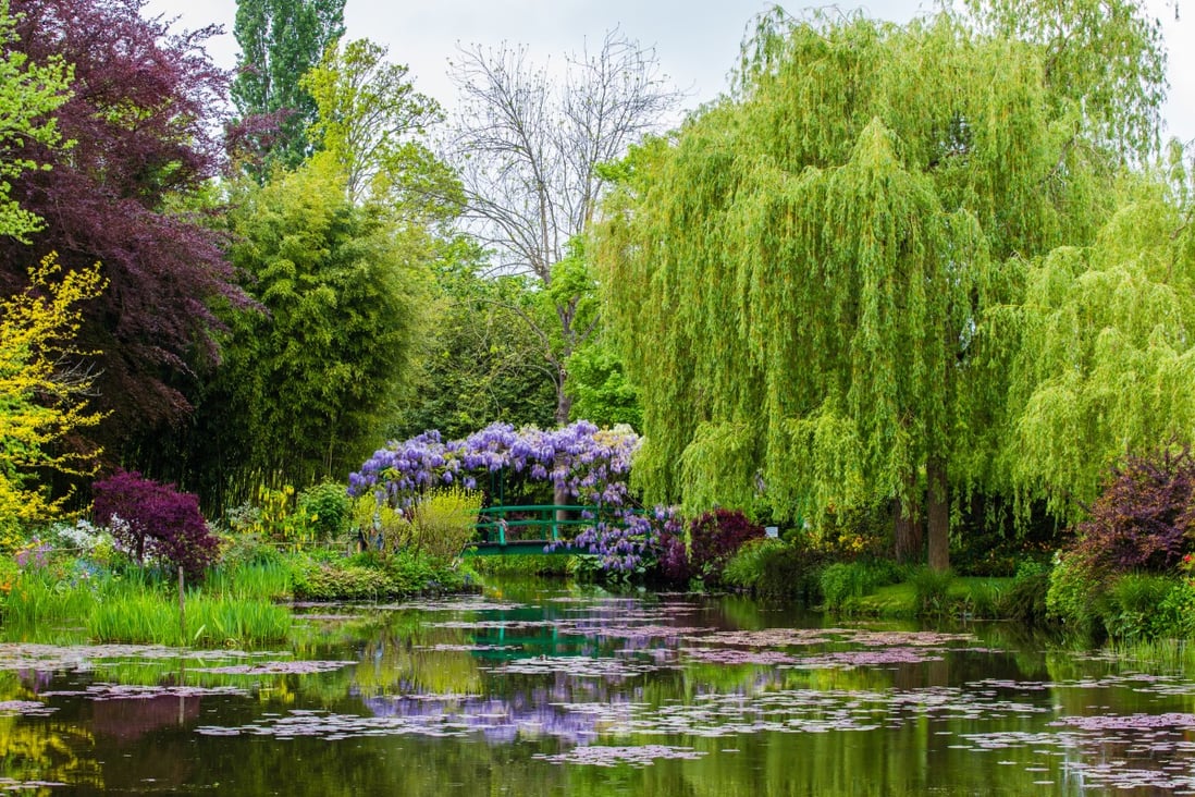 The garden at Claude Monet’s house in Giverny, France. As well as the famous lily pond, the Impressionist painter’s 1-hectare included flowers - which he grew for still-life painting in the winter - and vegetables.