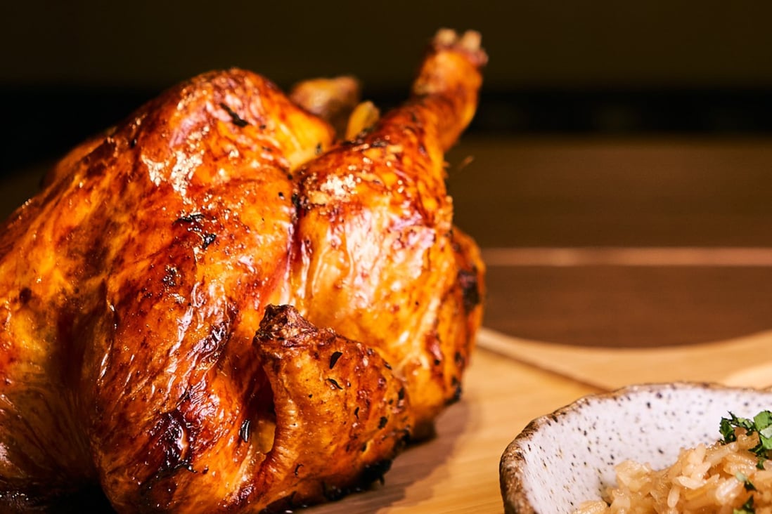 Roast yellow chicken with rice: recently, locally reared Hong Kong chickens have become popular with the city’s Michelin-starred chefs for even traditional Western dishes. Photo: Bâtard