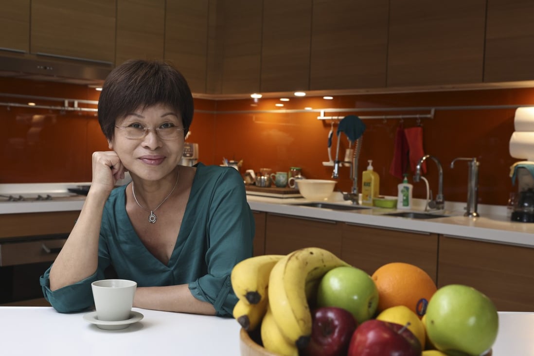 Breast cancer survivor May Chan Mei-wah adjusted her eating habits during her treatment. Photo: K. Y. Cheng