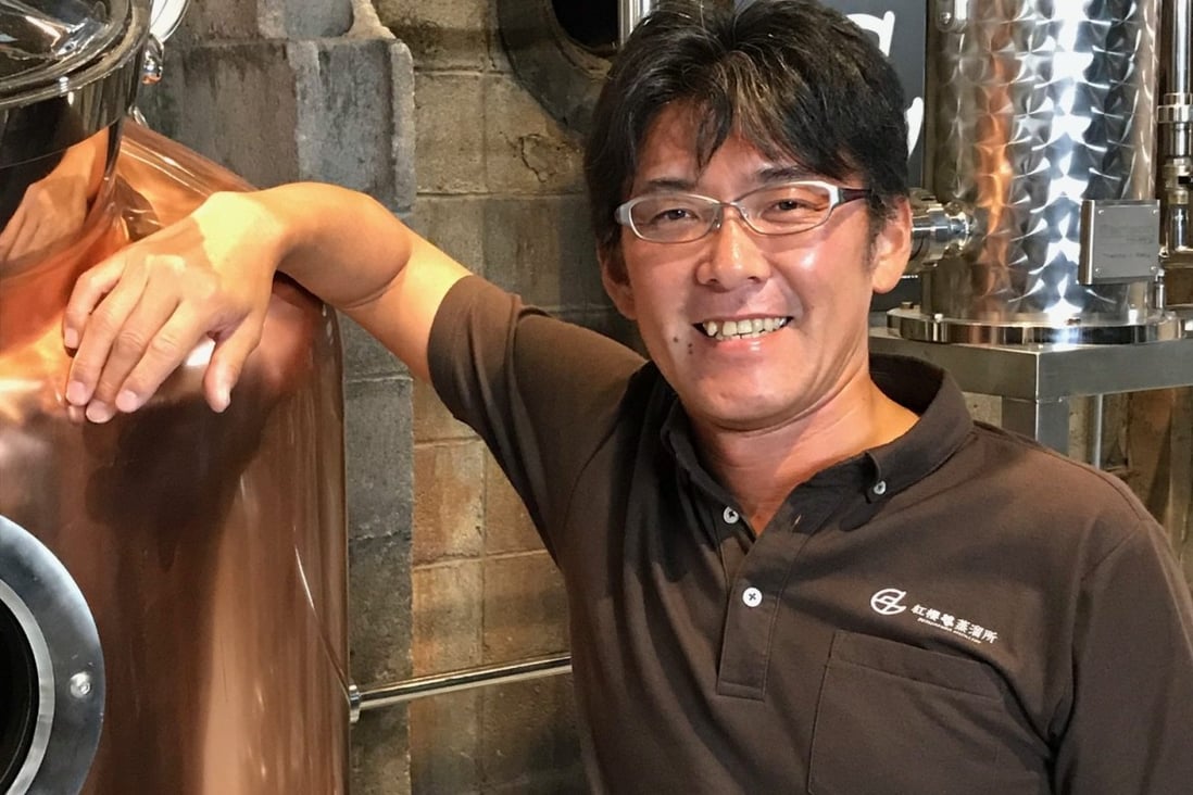 Hidekuni Hayashi, the owner of Hokkaido Liberty Whisky, is working to make Japan’s first corn-based whiskey. 