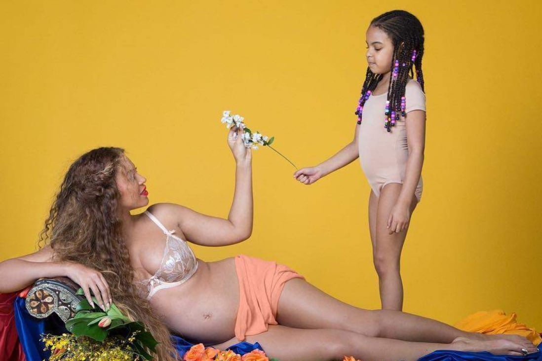 Beyoncé and daughter Blue Ivy ... a millionaire already? Photo: @iblueivy/Instagram