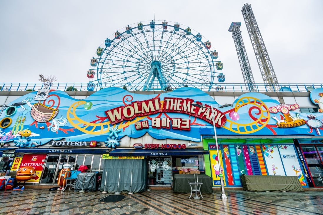 Wolmi Theme Park in Incheon, where Squid Game player 101 has a run-in with a fellow gangster while out of the game, is one of a number of South Korean destinations capitalising on appearing in the viral hit. Photo: Shutterstock
