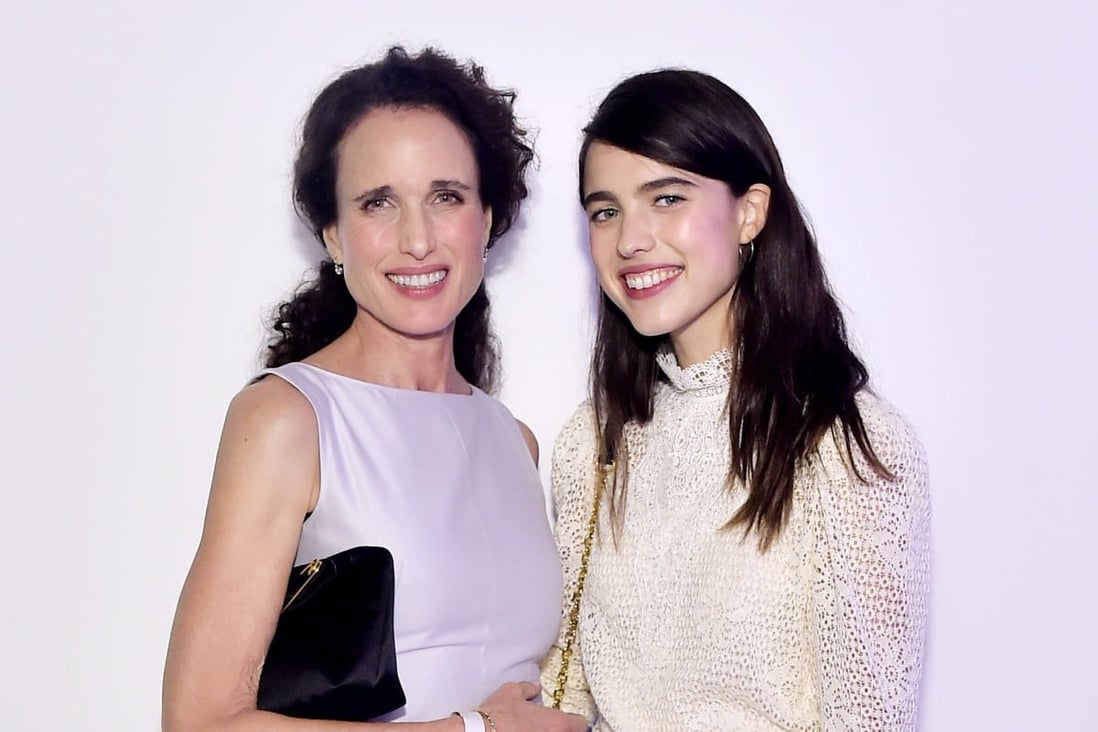 Margaret Qualley is the star of Netflix’s Maid – and the daughter of actress Andie Macdowell. Photo: Getty Images 
