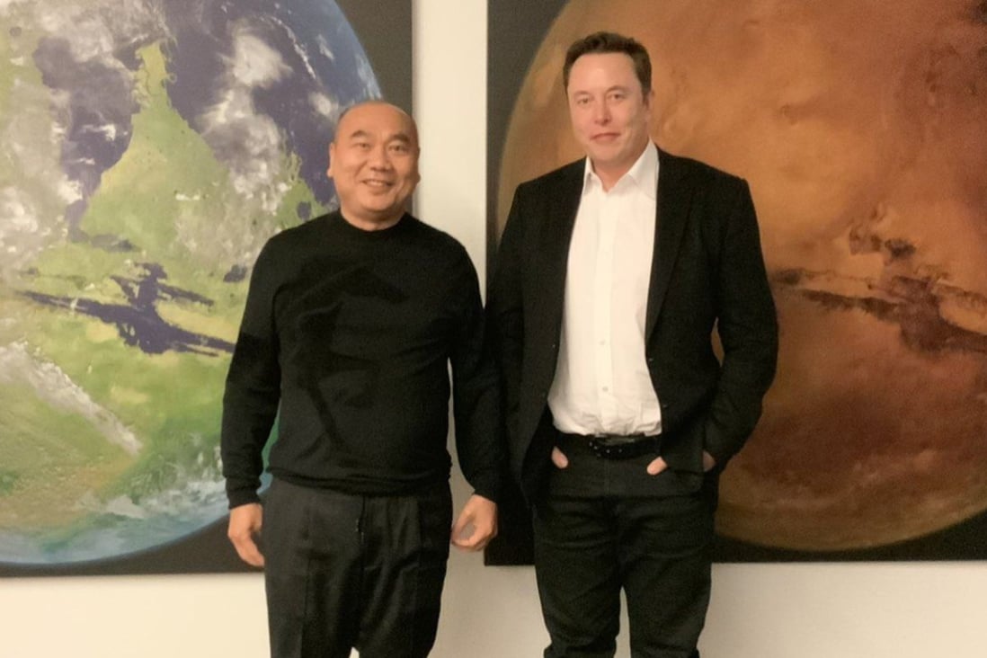 Elon Musk superfan Leo Koguan claims he’s Tesla’s third-biggest individual shareholder. Photo: @KoguanLeo/Twitter