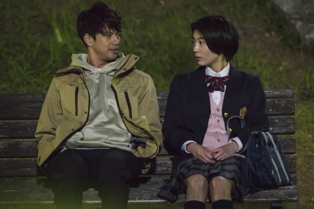 Seiko Matsuda has swapped a microphone for a camera to direct an episode of HBO’s Folklore starring Win Morisaki (left) as a singer and Haori Takahashi (right) as a schoolgirl and fan. Photo: HBO Go