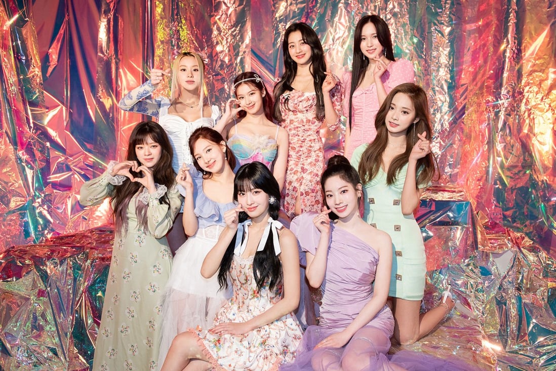 Twice have released their third LP, Formula of Love: O+T=＜3. The K-pop girl group have also announced a number of dates in the US in February 2022. Photo: JYP Entertainment