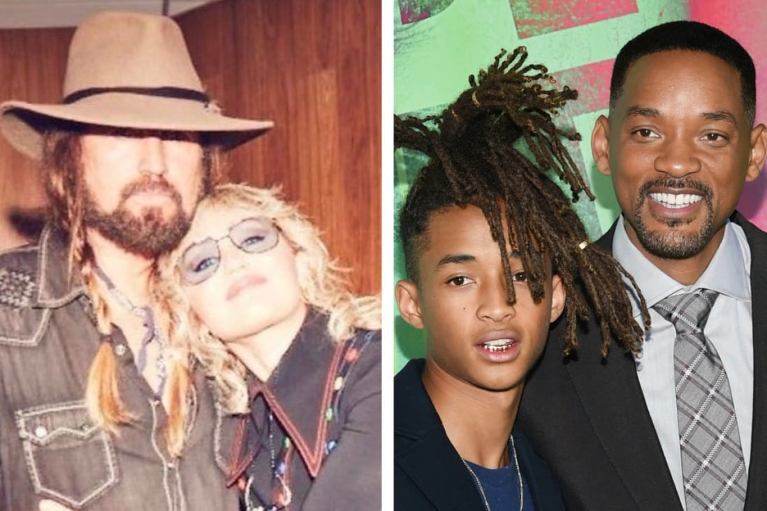 Meet these former child stars and their famous parents, including Kaia Gerber and Cindy Crawford, Billy Ray and Miley Cyrus, and Jaden and Will Smith. Photos: @kaiagerber/Instagram, @miley_archive/Twitter, AP