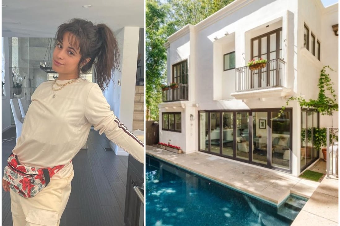 Camila Cabello has listed her Hollywood Hills home for sale following her break-up from Shawn Mendes. Photos: @camila_cabello/Instagram, toptenrealestatedeals.com