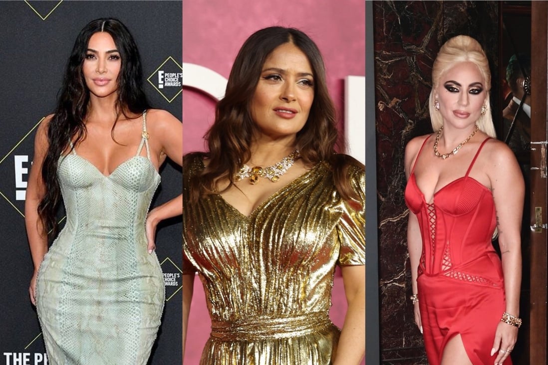 (From left) Kim Kardashian, Salma Hayek and Lady Gaga are some of cosmetic dermatologist Simon Ourian’s famous Hollywood clients. Photo: Wires/Archives 