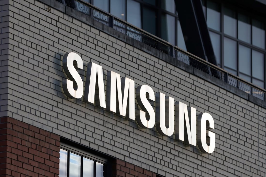 Signage seen at Samsung 837 in Manhattan, New York City, on November 23. Photo: Reuters