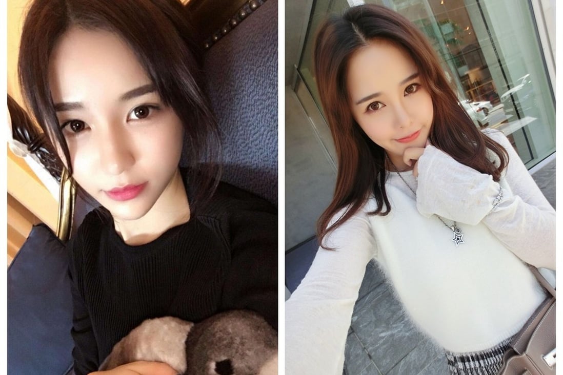 Chinese live-streaming e-commerce stars Zhu Chenhui, left, and Lin Shanshan have become the unofficial poster girls of the new tax-focused crackdown. Photos: Weibo