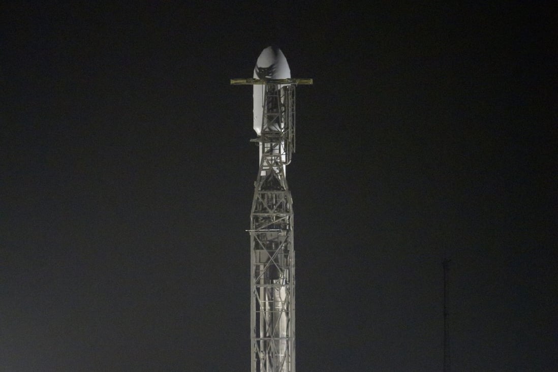 The DART spacecraft lifted off on Wednesday aboard a SpaceX rocket from Vandenberg Space Force Base in California. Photo: Nasa via AP