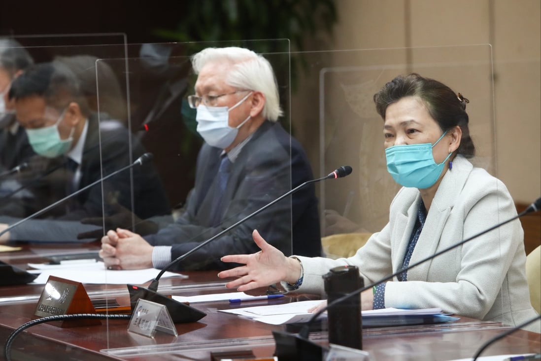 Minister of Economic Affairs Wang Mei-hua (right) led Taiwan’s delegation at the recent US-Taiwan Economic Prosperity Partnership Dialogue. Photo: CNA