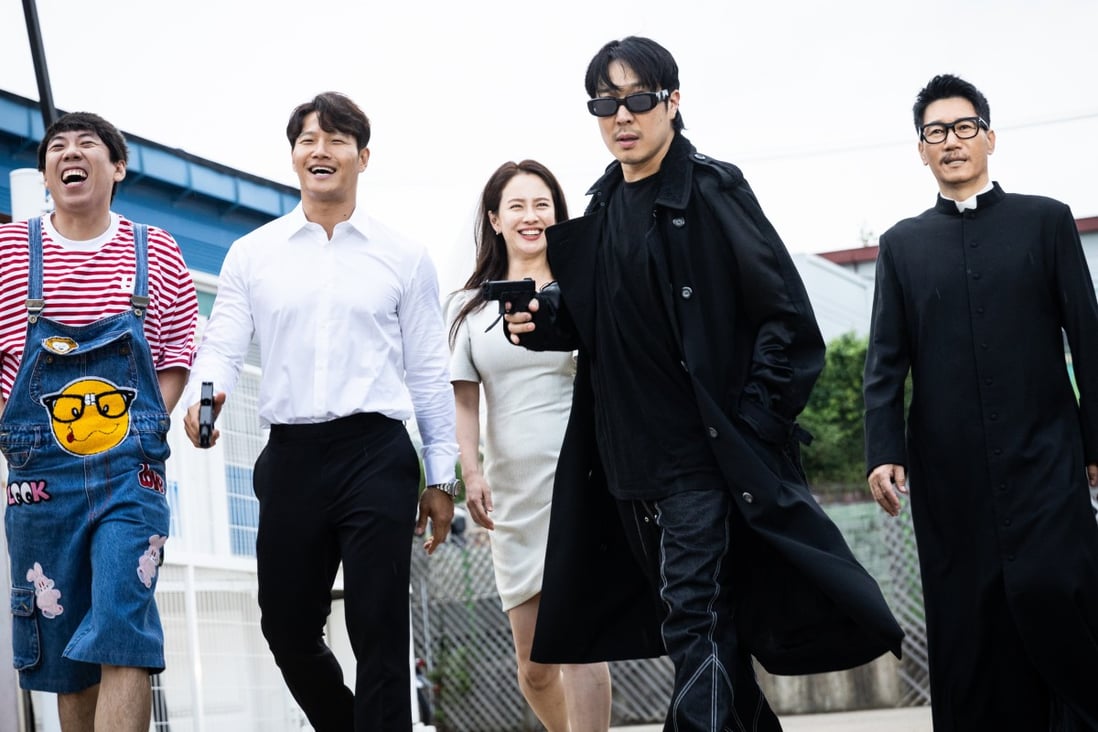 Outrun by Running Man is a spin-off of the popular South Korean variety show Running Man. The series is available on Disney+. Photo: The Walt Disney Company Asia Pacific
