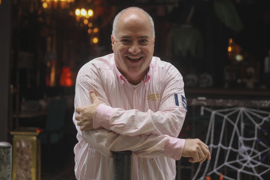 Canadian restaurateur Richard Feldman has spent 34 years running businesses in Hong Kong’s Lan Kwai Fong and SoHo nightlife districts. Photo: Xiaomei Chen