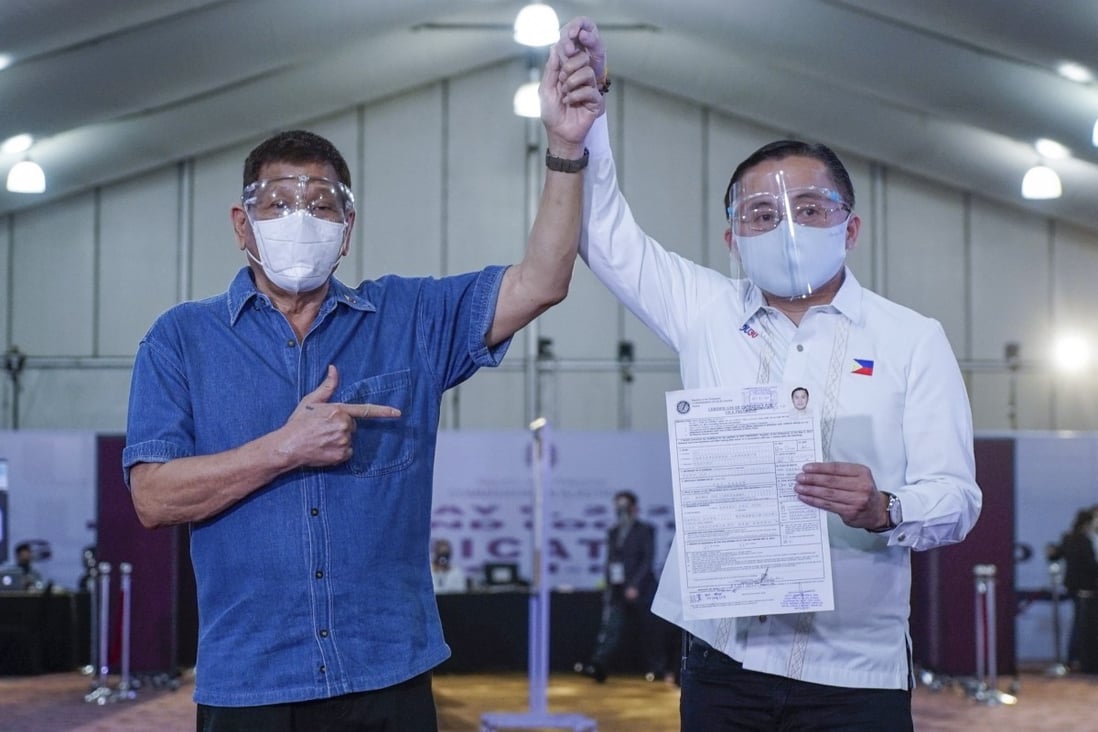 Senator Christopher ‘Bong’ Go had received President Rodrigo Duterte’s endorsement. File photo: EPA-EFE