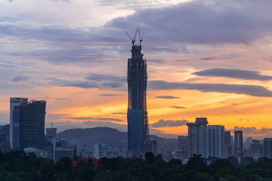 Merdeka 118 in Kuala Lumpur, Malaysia, will be the world’s second tallest building in the world. Photo: Shutterstock