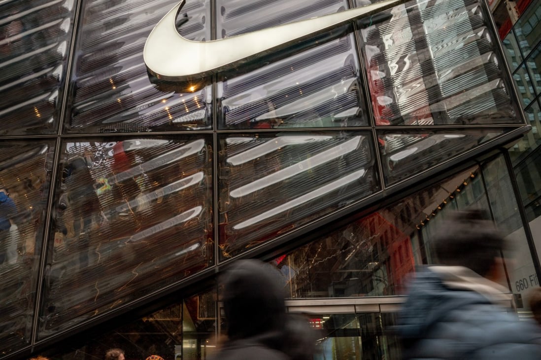 Nike is among the companies accused of using materials made by forced labour. Photo: Bloomberg