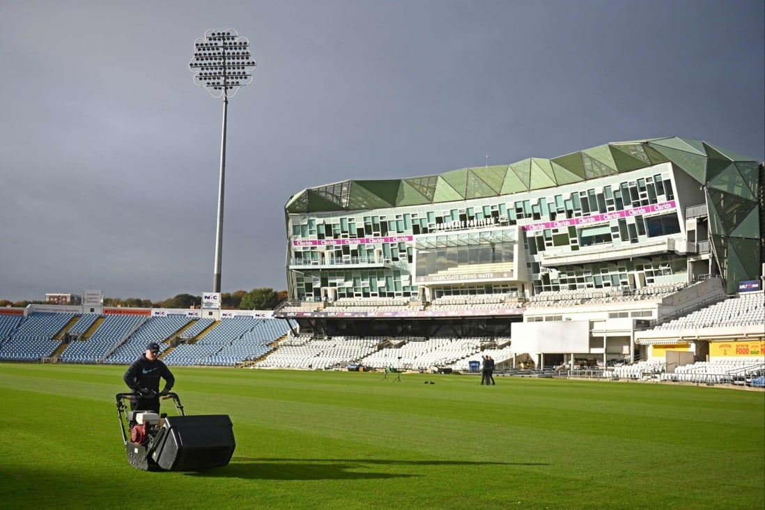 Headingley Cricket Ground in Leeds, northern England. Photo: AFP