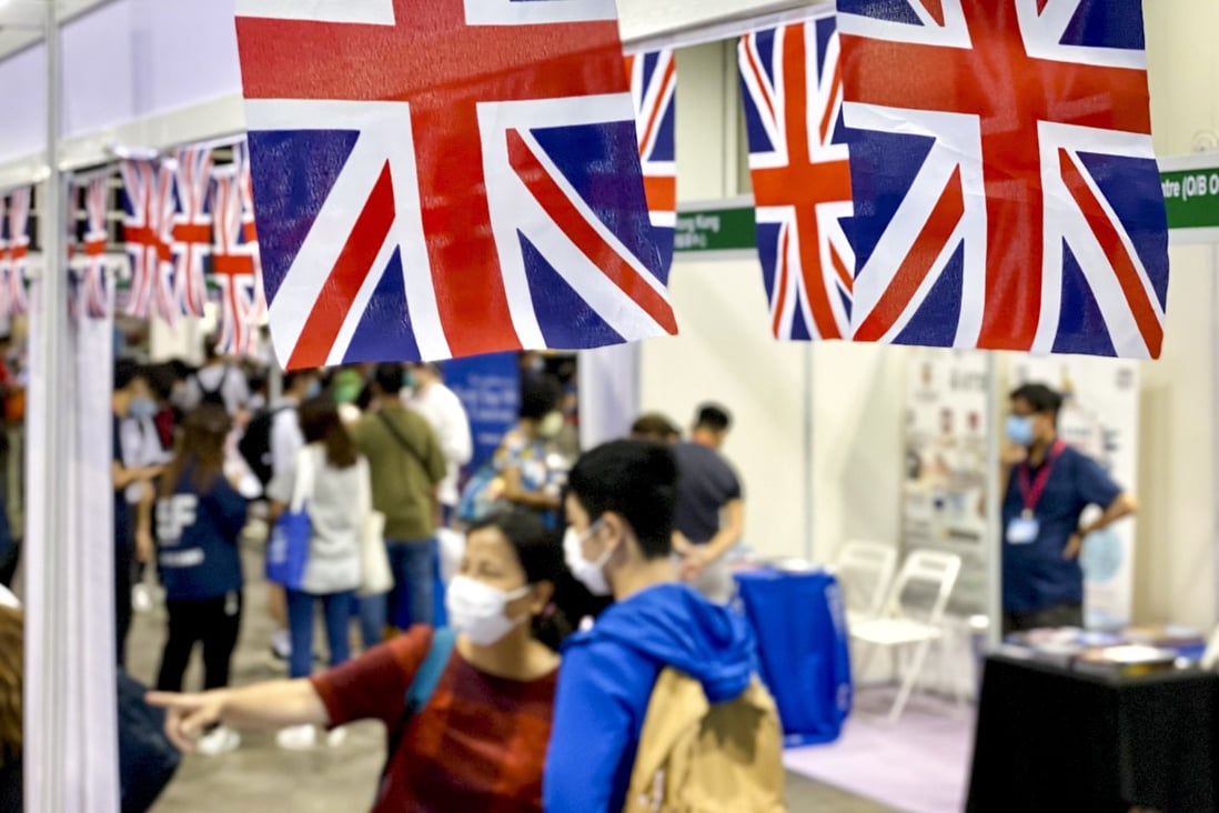 Hongkongers attend the city’s international education expo this year with parents increasingly looking at sending their children abroad to study.  Photo: Chan Ho-him