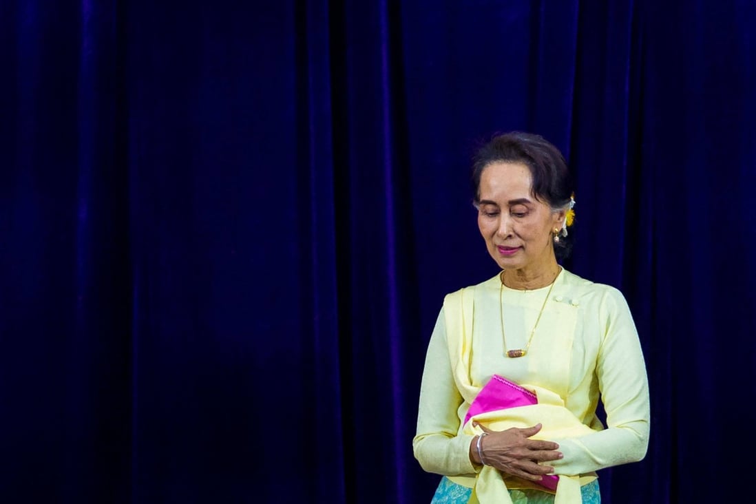 Ousted Myanmar leader Aung San Suu Kyi. Photo: AFP
