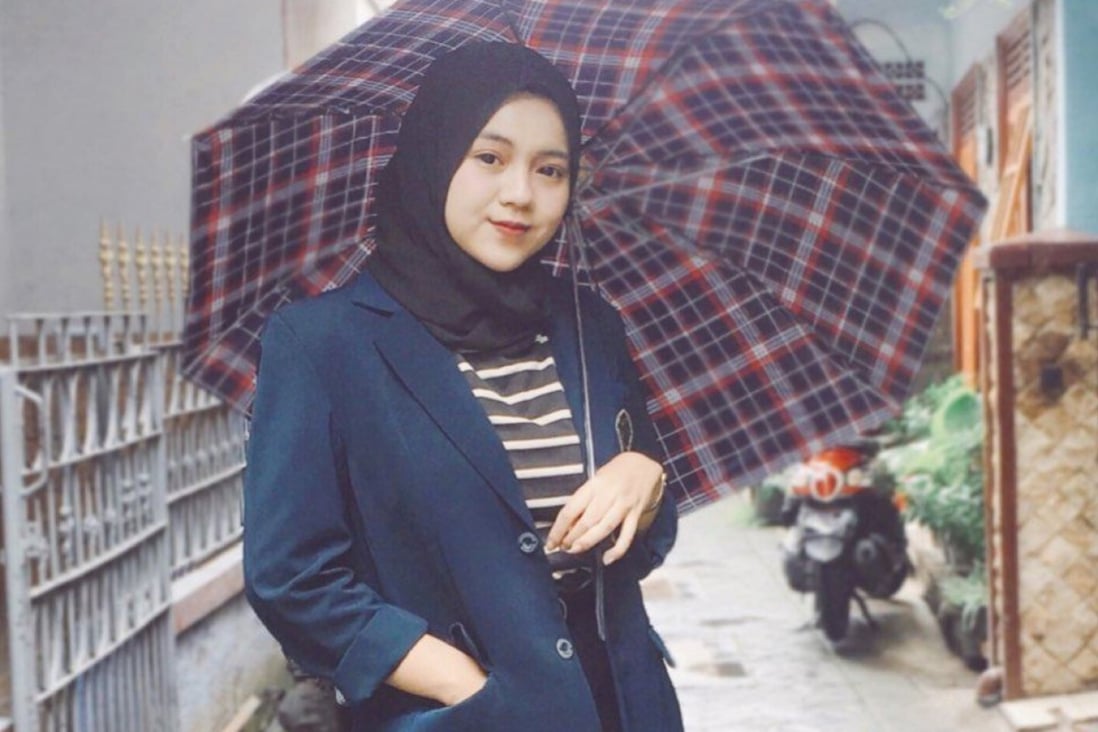 Novia Widyasari, 23, was found dead next to her father’s grave on Thursday after apparently poisoning herself. Photo: Twitter