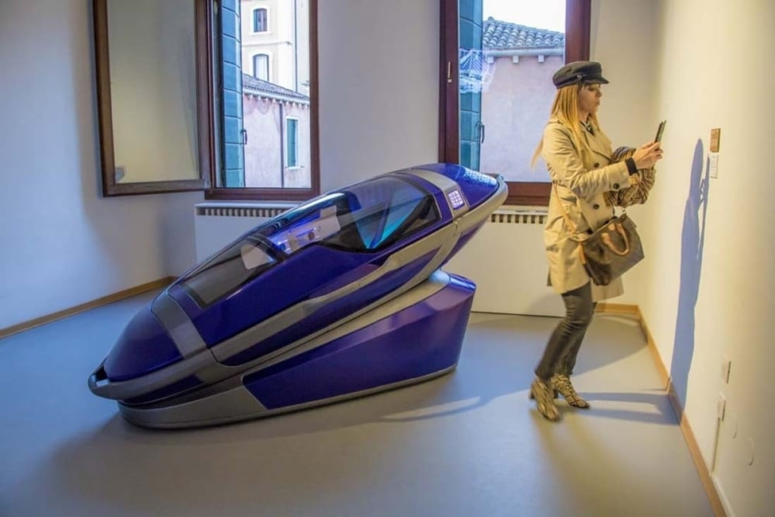 ‘Sarco machines’ – 3D-printed capsules designed for use in assisted suicide – have passed a legal review and can operate in Switzerland. Photo: Exit International