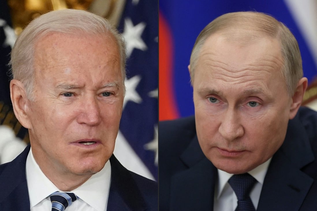 US President Joe Biden (left) and Russian leader Vladimir Putin also  discussed a range of other issues, including Iran’s nuclear programme and a wave of cyberattacks against the United States. Photos: various sources via AFP