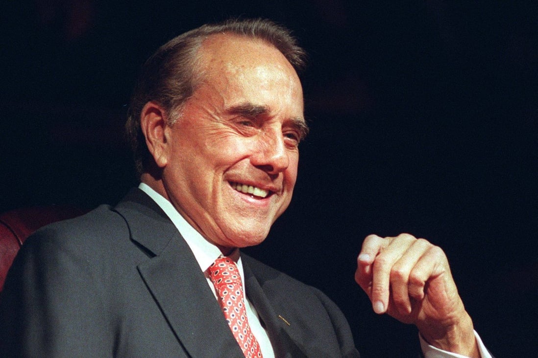 Former US Republican Senator Robert Dole, who died on December 5, is remembered as an influential pro-Taipei politician. Photo: AFP