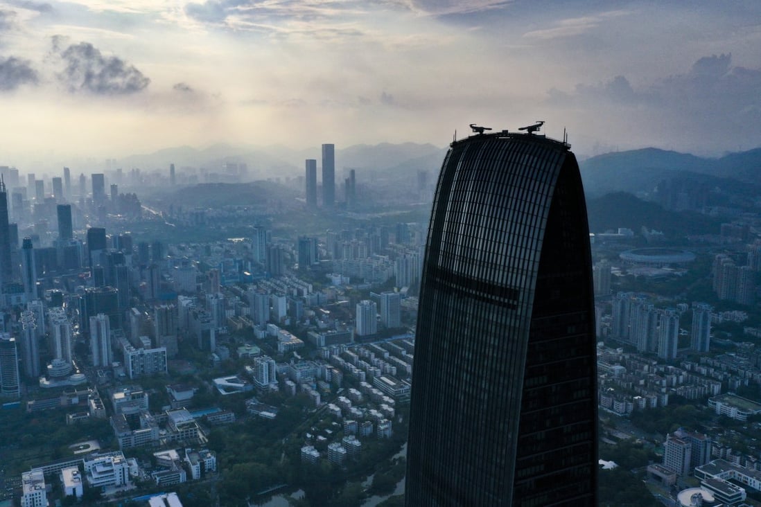 View of Shenzhen in the Greater Bay Area on April 28, 2019. Photo: SCMP/ Martin Chan