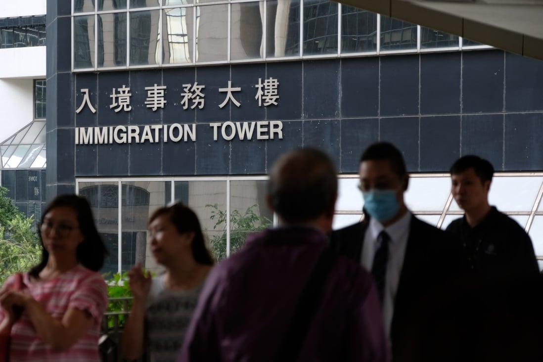 The Immigration Department is looking into the incident. Photo: Fung Chang
