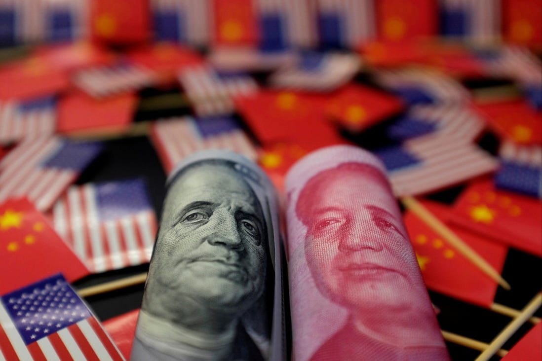 A US rate hike could strengthen the value of the US dollar against the yuan. Photo: Reuters