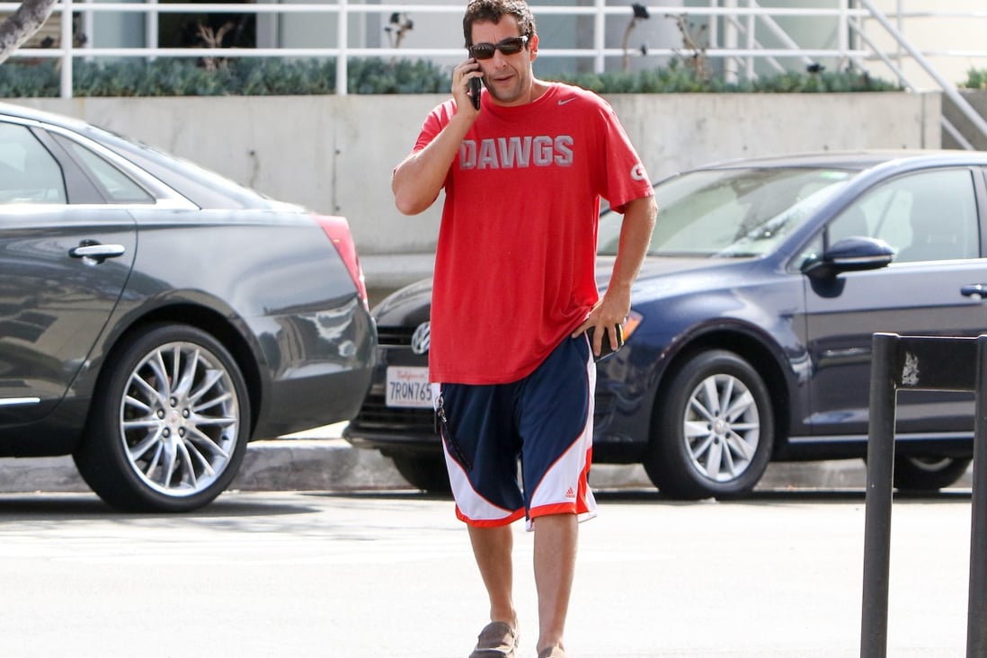 Adam Sandler in Los Angeles, California on August 18, 2018. This year, he has topped Google’s “celebrity outfits” search category. Photo: GC Images