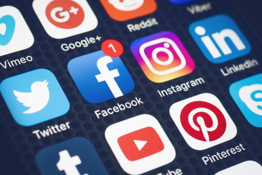 One in six candidates in Hong Kong’s Legislative Council race have no social media account or have let existing ones become inactive. Photo: Shutterstock