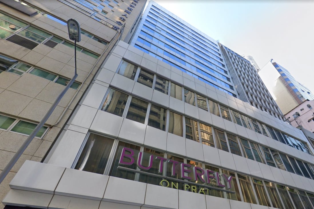 In November, American developer Hines bought the 158-room Butterfly on Prat hotel in Tsim Sha Tsui for HK$930 million. Photo: SCMP Pictures