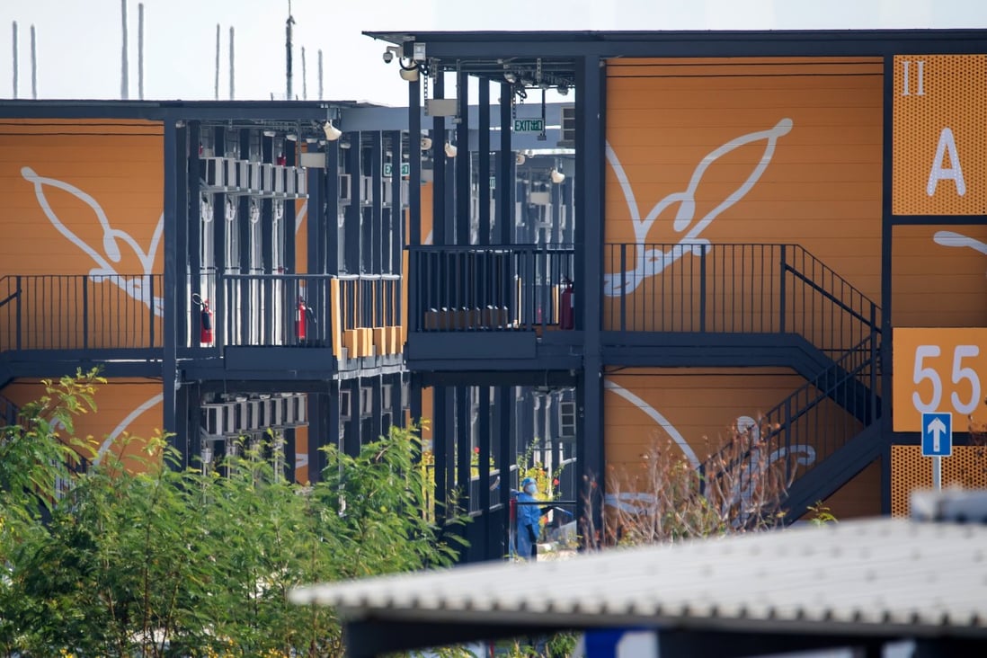 Experts warn that isolation units at the Penny’s Bay Quarantine Centre (pictured) will soon run out as more Omicron-hit countries are subjected to additional entry restrictions. Photo: Bloomberg