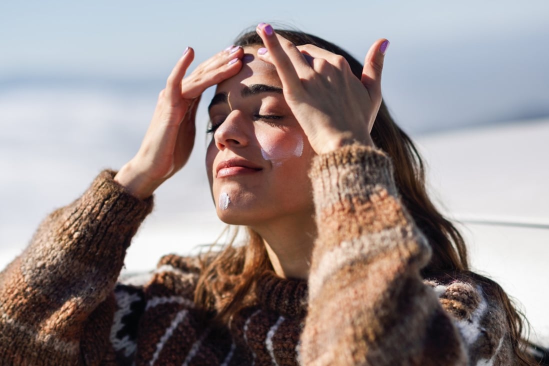 Just because it’s winter doesn’t mean you can forego sunscreen. “Sun damage is cumulative,” says one expert. “Five minutes every day will cause sun damage.” Photo: Shutterstock