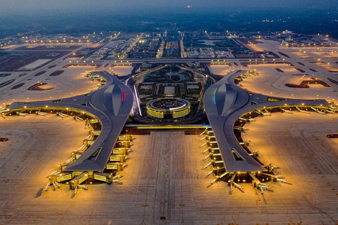 The Chengdu Tianfu International Airport in southwest China’s Sichuan province. Photo: Xinhua