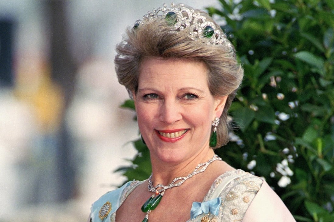Queen Anne-Marie of Greece's most extravagant tiaras and jewellery, from  Cartier's Khedive of Egypt Tiara to the Antique Corsage Tiara – also worn  by Princess Marie-Chantal at her wedding South China