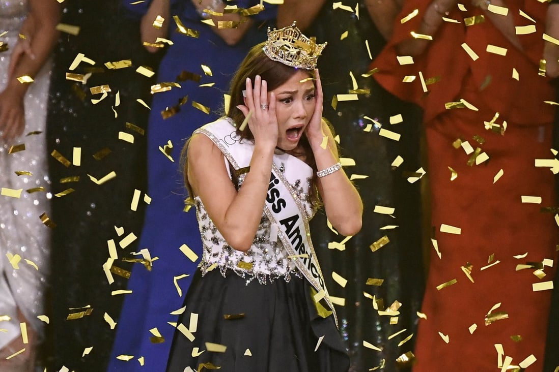 Emma Broyles after being crowned Miss America. Photo: AP