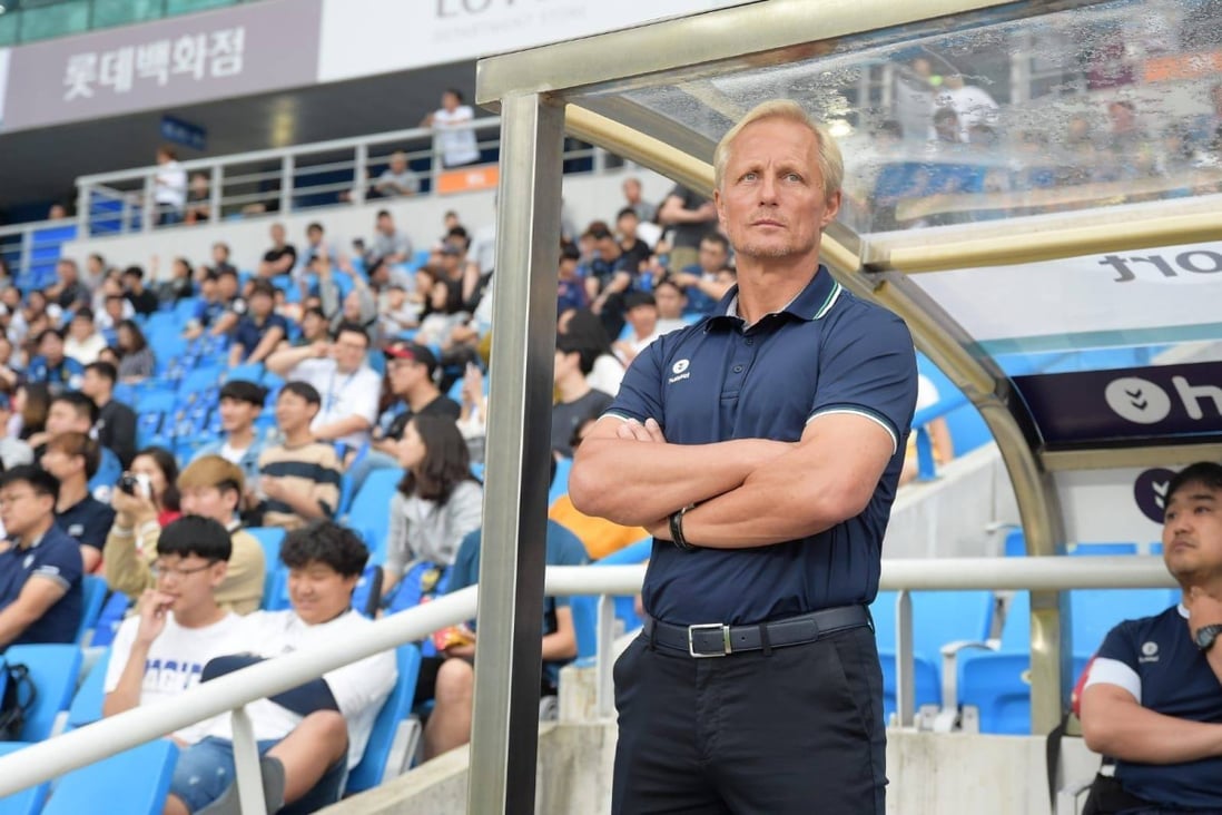 Jorn Andersen is Hong Kong’s new coach, with his first task next year’s AFC Asian Cup qualifiers. Photo: HKFA