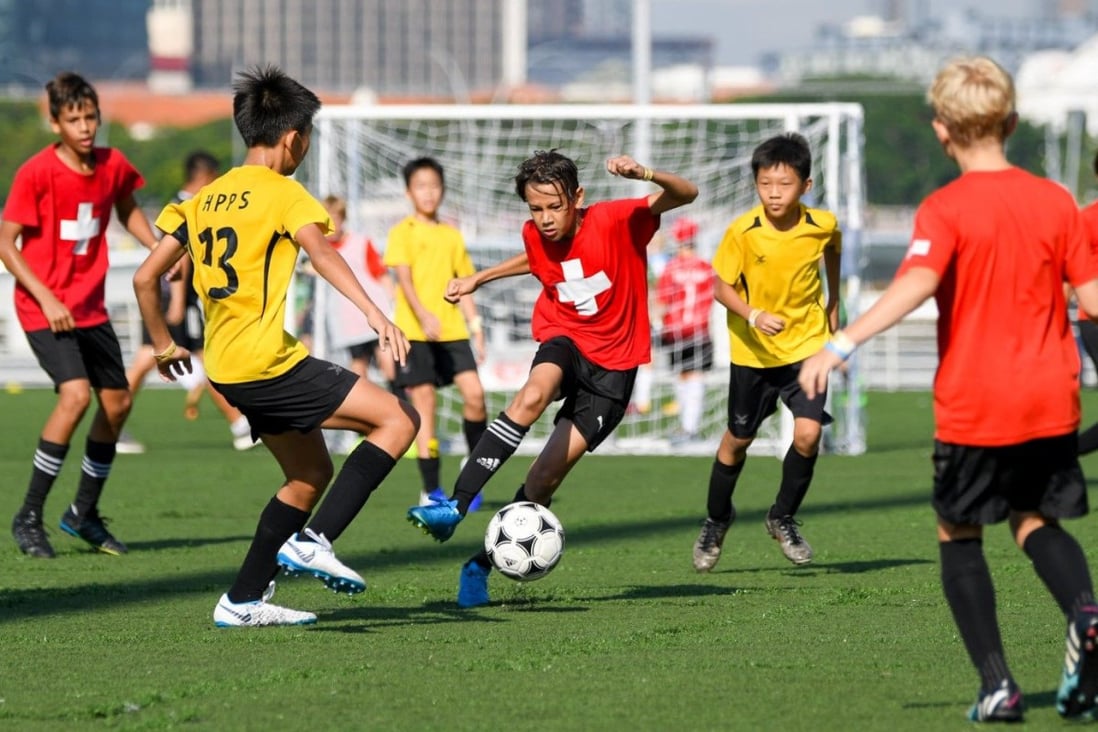 Singapore is working to give young players as many opportunities to develop their football skills as possible. Photo: GetActive Singapore