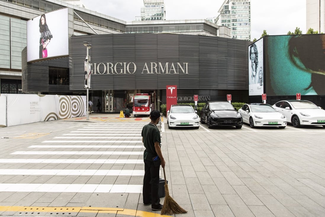 A luxury fashion store in Beijing. China’s importance to and influence on the fashion industry will continue to grow in 2022, as will the risk of brands being affected by cancel culture. Photo: Qilai Shen/Bloomberg