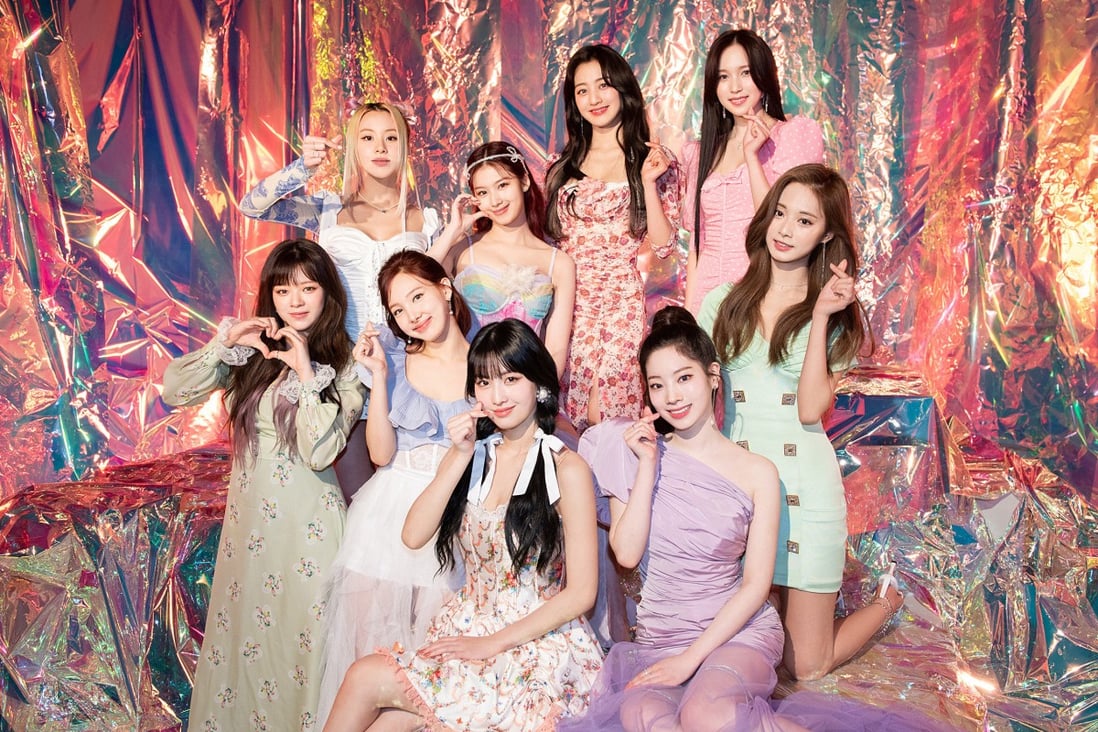 Girl group Twice released one of the top 25 K-pop albums of 2021.  Photo: JYP Entertainment